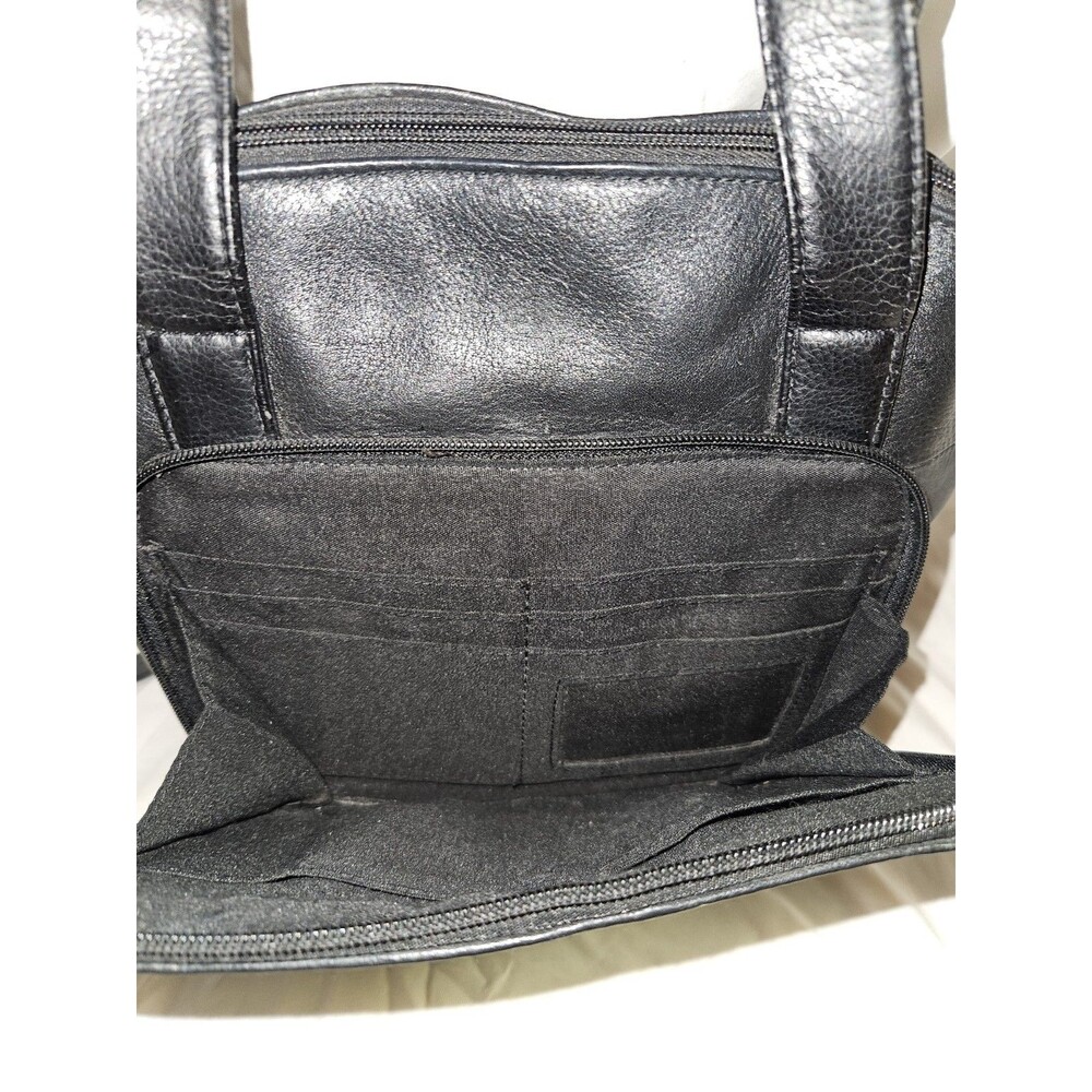 Giani Bernnini handbag, black leather - Picture 4 of 6